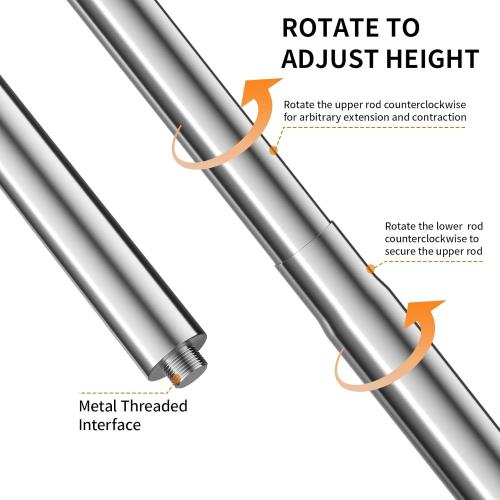 Vertical Jump Tester, Floor Standing Vertical Jump Measurement Tool, Vertical Jump Measure Device Equipped with a Tape, Adjustable Height Vertical Trainer for Jump Training