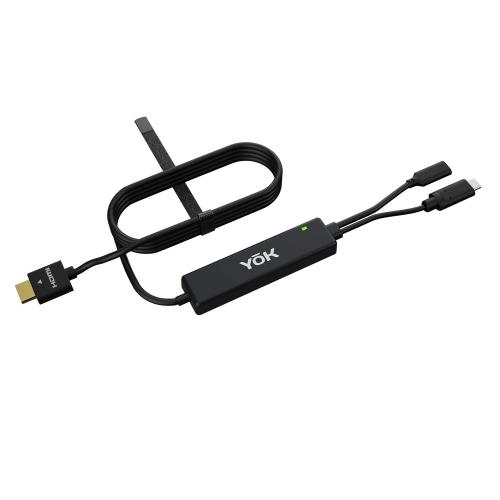 YoK HDMI Travel Cable For Nintendo Switch That Makes It Easy To Play On A TV Screen When You Travel Without Needing The Entire Dock - 10 Foot Reach
