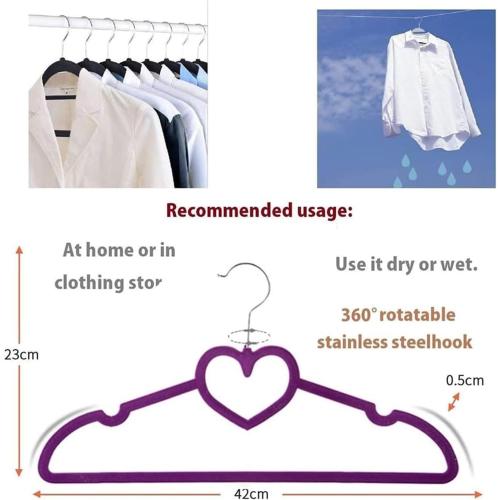 .14  PackClothes Hangers,Hangers,Premium Non-Slip Velvet Hangers Slim Space Saving Coat Hanger, Non Slip Hangers, Clothes Hangers 360° Swivel Hook