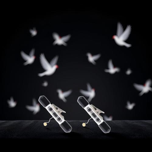2Pcs Black Invisible Thread Levitation Magic Trick Props Kits Resistant Stage Street Floating Prop for Magician Invisible Thread Retractor Useful SmallReel Magic Tricks Accessories (120cm)
