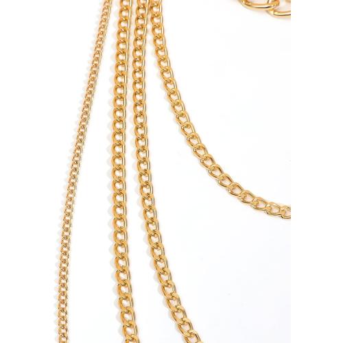 Sexy tassel body chain bra chain gold body jewelry bikini chain beach shoulder chain accessories carnival nightclub party gift (golden-3666)