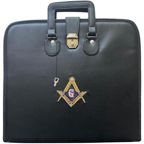 Generic Masonic Blue Lodge Master Mason Soft Apron Case for Freemasons