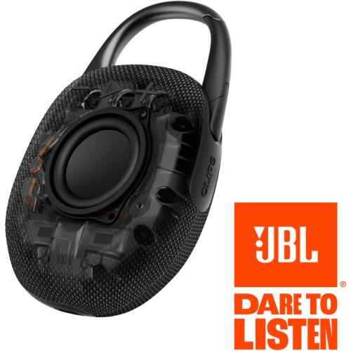 JBL Clip 5 - Ultra-Portable, Waterproof & Dustproof Bluetooth Speaker, Big JBL Pro Sound with Punchy bass, Integrated Carabiner, Up to 12 Hours of Play, Made in Part with Recycled Materials (Blue)