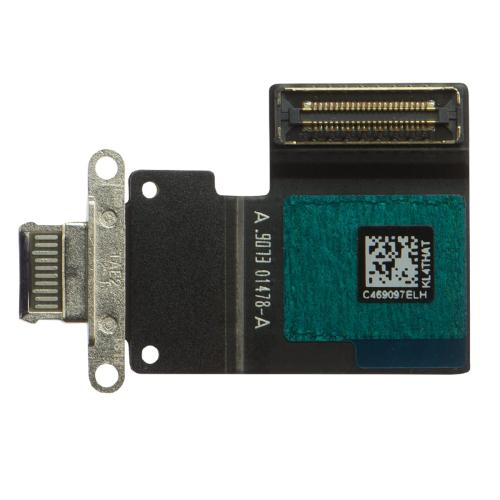 Dock Connector Replacement for iPad Pro 11 1st 2nd Gen A1980 A2013 A2228 A2068 | iPad Pro 12.9 inch 3rd 4th Generation A1876 A2014 A2229 A2069 Charging Port Replacement Flex Cable(Black)