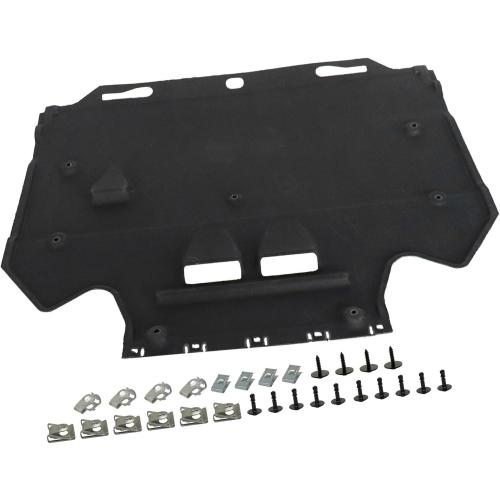 GXARTS Engine Splash Guard and Mounting Elements 4G0863822C 4G0863822J Compatible with Audi A6 A7 S6 S7 Quattro RS7 2011 2012 2013 2014 2015 2016 2017 2018 Under Car Shield Cover