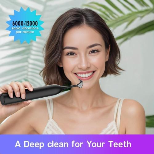 Voraiya Electric Flosser for Teeth Electric Flosser Dental Floss 3 Modes   50 Replacement Heads Rechargable Ultrasonic Power Flossing for Teeth Adults & Kids