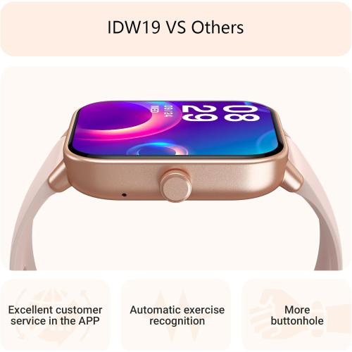 Smart Watch for Women Android & iPhone, Alexa Built-in, IP68 Waterproof Activity Fitness Tracker with Bluetooth Call (Answer/Make), 1.8 Smartwatch with Heart Rate/SpO2/Sleep Monitor, 100  Sports Mode