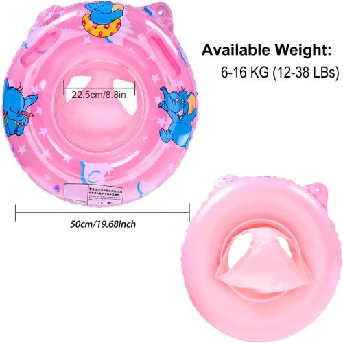 Sealive Kids Pool Float with Seat and Dual Handles, blue ? Elephant