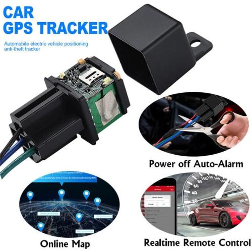 GPS Tracker - GPS Tracker Device for Vehicles, Real time Locator & Tracking Device for Cars, Motorbikes & Trucks, Easy to Install Wired Car Trackers for Your Vehicle with Alarm