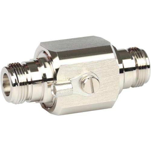 Lightning arrestor N Female to Female 50 Ohm Lightning Surge Protector with 90 V Gas Tube DC-3GHz