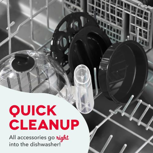 Dash Deluxe Egg Cooker - Boiler, Poacher & Steamer - Includes Measuring & Recipe Guide - Dishwasher Safe - Holds 12 Eggs, Black‼️light dirt and incomplete‼️
