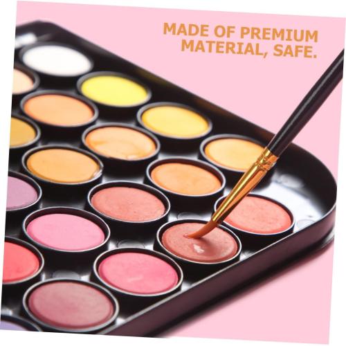 COHEALI Color Portable Watercolor Set Multi-function Gouache Paint Kit for Travel Art and Outdoor Sketching for Beginners and Professionals