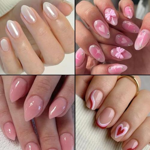 600pcs Short Half Covers Nails Extensions Delicate And Practical Nails Tips Suitable For Daily And Special Occasion