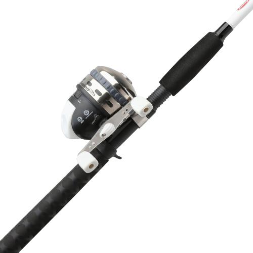 Berkley Fusion Spincast Reel and 6'6 Fishing Rod Combo, 1 Ball Bearing with Lightweight Graphite Reel Body, 2-Piece Rod