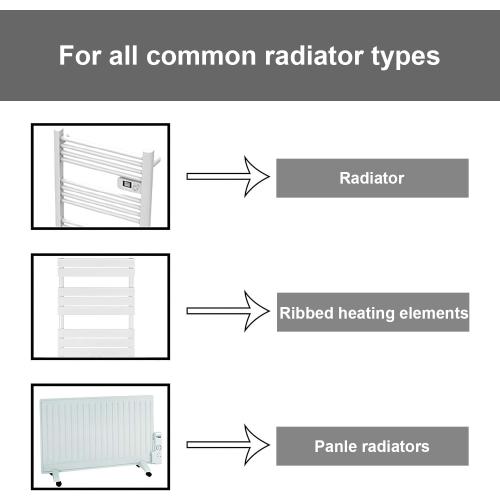Pack of 4 Ceramic Radiator Hanging Humidifiers with S-Shaped Hooks White Radiator Water Evaporator for Healthy Room Air Moisture
