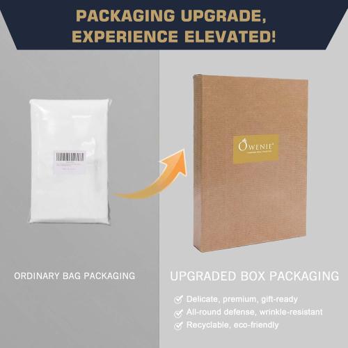 OWENIE White Sheer Curtains 96 Inches Long, Elegant Sheer Curtains for Bedroom, Window Voile Sheer Curtain Panels/Drapes/Treatment for Living Room, 2Pcs, Each 42 W x 96 L