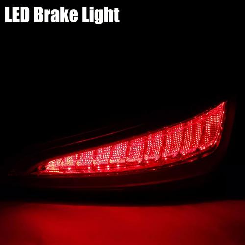 LED Tail Light Assembly Compatible With 2013-2017 Audi Q5 Taillight Tail Lamp Brake Lamp Rear Light Backup Light Replacement Right Passenger Side Partslink#8R0945094D