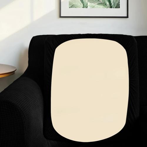 4 Pieces Stretch Couch Cover for 3 Cushion Furniture Protector Sofa Covers Washable Pet Dog Friendly Non Slip Cover with Elastic Bottom(72-92 Sofa 3 Cushion/Black)