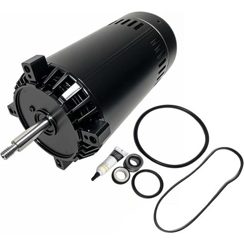 UST1102 1 Hp Up-Rated Swimming Pool Pump Motor Replacement for Century, A.O. Smith, Hayward, Super II, 115/230V Pool Motor with Seal Kit Replace Super Pump SP2607X10 56J Frame, 3450RPM, Max-Flow Pump