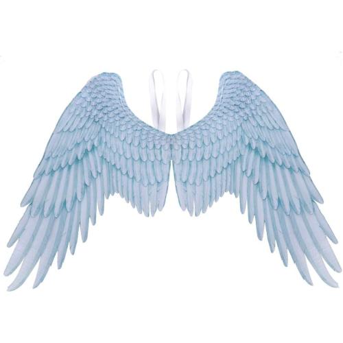 Alodidae 3D Angel Wings Costume with Elastic Straps Halloween Party Mardi Gras Cosplay Accessory