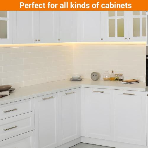 Dawnrise 24 Hardwired Under Cabinet Light,Linkable,1270 Lumens,3 Color Selectable,Brightness Adjustable,Under Counter Lights for Kitchen,Wide Luminous Surface,White Finish,Metal Base(1 Pack)