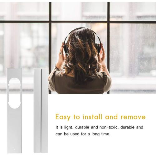 Universal AC Window Seal Kit - Adjustable Lightweight Panel for Sliding Doors & Windows