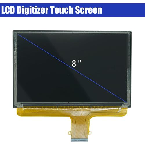 8 Touch Screen with LCD Digitizer for Chevy GMC 2014-2018 Silverado Sierra, 2015-2019 Tahoe Yukon Suburban Colorado Canyon, 17-19 Acadia Terrain DJ080PA-01A 8 in 55 Pin 8-inch Touchscreen
