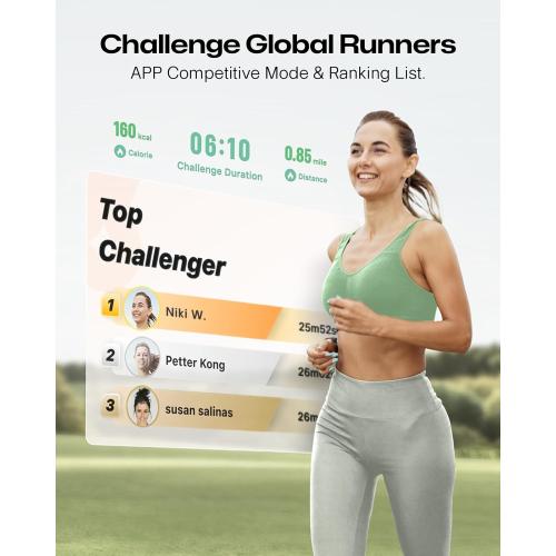 Black and Orange UREVO Strol 2E 2-in-1 under-desk Treadmill