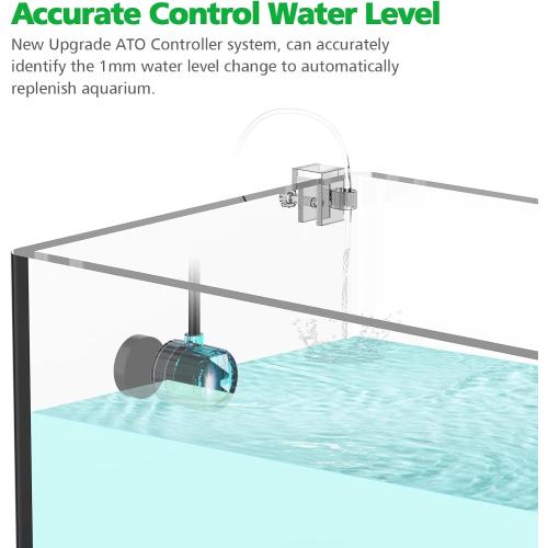 Auto Top Off for Saltwater Aquarium Water ATO System for Both Reef and Fresh Tank - Blue