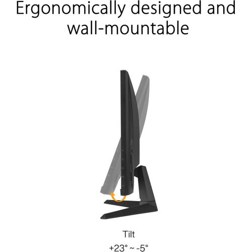 ASUS TUF Gaming 25” (24.5 viewable) 1080P Gaming Monitor (VG259Q3A) – FHD, 180Hz, 1ms, Fast IPS, Extreme Low Motion Blur, FreeSync, Variable Overdrive, Speakers, 99% sRGB, Shadow Boost