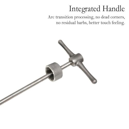 Drum Thief Sampler, These Stainless Steel Liquid Samplers are Designed to Extract Samples from Drums, Tanks, and Rail Cars.(20inch)