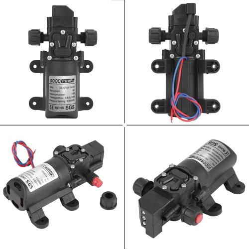 12 Volt Diaphragm Pump 70W Self Priming Pump 12V(9-14.4V) Amps- 6A- Rated power 72W- thelargestflow : 6L/MIN. pressure setting: 0.9MPA.