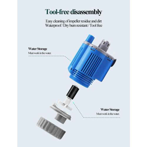UPETTOOLS Aquarium Gravel Cleaner - Electric Automatic Removable Vacuum Water Changer Sand Algae Cleaner Filter Changer 110V/28W