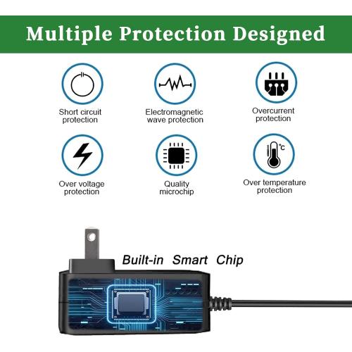21V Lithium Battery Charger, for 20V 21V Power Tools - Compatible with Leaf Blower, Mini Chainsaw, Hand Drills, Electric Wrenches, Screwdrivers - Fast Charging & Overload Protection.