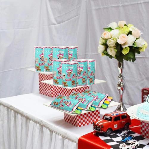 Ananju 30pcs Children Birthday Party Gift Bags Candy Bags Goody Bags Children Birthday Party Supplies Decorations (2pk)