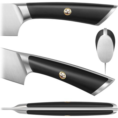 Cangshan ELBERT Series German Steel Forged Knife Block Sets (12-Piece, Black)