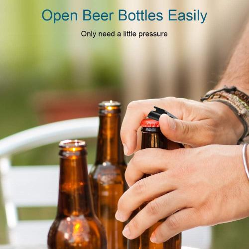 6PCS Colorful Key Chain Beer Bottle Openers for Bar and Home, 6 Color | Small, Practical, Easy to Carry, Open the Lids Easily, Beverage Bottle Opener Keychain for Men, Women, Made of Premium Metal