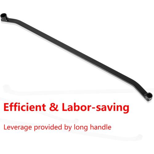 Bonbo Serpentine Belt Wrench Tool for Honda CRV Accord Civic Mazda etc Handy Wrench Tool with 14mm & 19mm ends