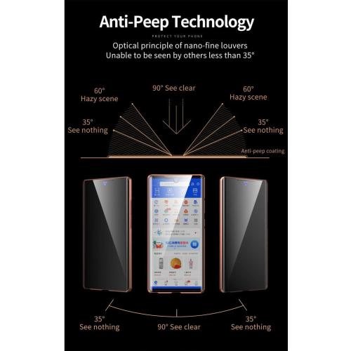 YEEHi Lockable Galaxy S21 Plus 5G Anti Peeping Magnetic Case with Privacy Screen Protector Safety Lock 360 Full Body Glass Cover Aluminium Alloy Metal Bumper Case (S21Plus, Black)