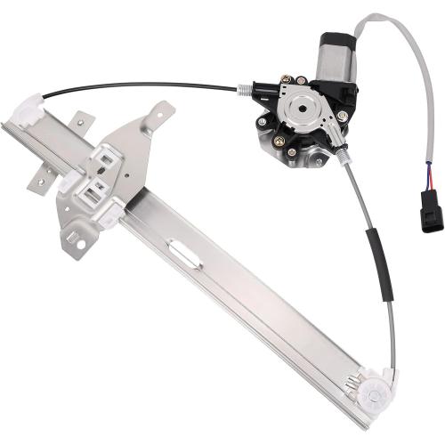 Obaee Front Left Driver Side Power Window Lift Regulator with Motor Assembly Compatible with Chevy Impala 2006-2013 & Chevrolet Impala Limited 2014-2015 Replace OE 748-172