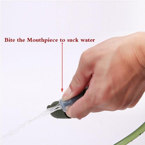 2 Pack Hydration Bladder 2 Liter/70 oz - Water Bladder Pack of 2(1 Piece Blue 1 Piece ArmyGreen) - BPA Free Hydration Pack Replacement