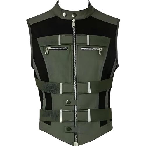 Size M...Womens Yelena Belova Vest - Green Vest Cosplay Costume Halloween Outfits for Women