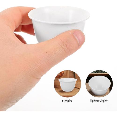 48Pack ....Chinese Mini Teacups, 48pcs Traditional Tea Tasting Serving Cup, Mini Kungfu Tea Bowl for Chinese Ceremony Teaware