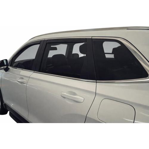 2023-2026 in-Channel Rain Guards for Honda CR-V Side Window Visor Deflectors CRV LX EX EX-L Sport Hybrid Sport Touring Durable Tinted Shades 2024 2025