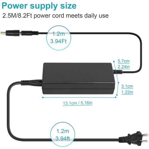 42V 2A Electric Scooter Charger for 36V 10S Lithium-ion Battery