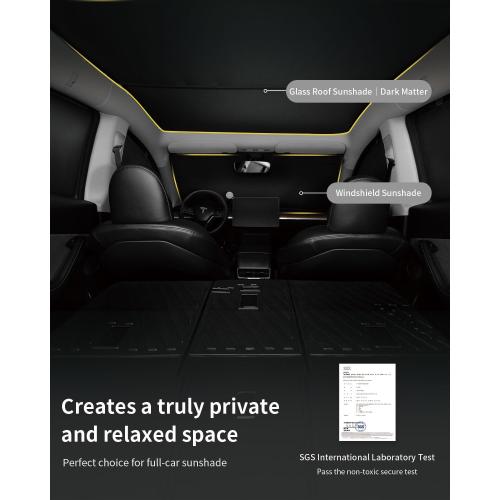 JOWUA Side Rear Lift Gate Window Sunshade Compatible for Tesla Model Y 2021-2024