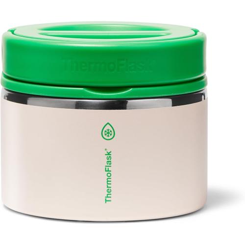 ThermoFlask Insulated Food Jar with Leakproof Lid (12 oz, Desert Bloom) - Stainless Steel Food Containers for Hot & Cold Meals, Lunch, Soup & Snacks