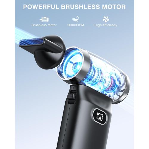 Compressed Air Duster Electric Blower Cordless Canned Air Substitute