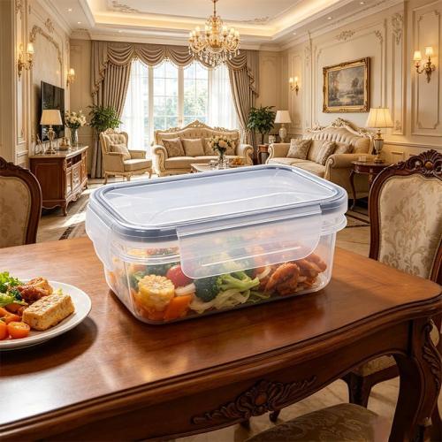 1pc Multifunctional Leak Proof Storage Container with Secure Sealing Design