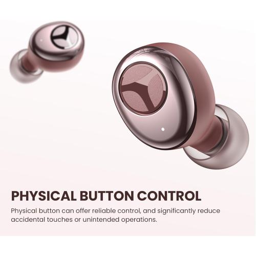 TRANYA T6 Wireless Earbuds with Qualcomm aptX Adaptive Audio, CVC 8.0 Noise Reduction Bluetooth Earphones, Multipoint Connection, Customized APP, IPX5 Waterproof Headphones for Sports